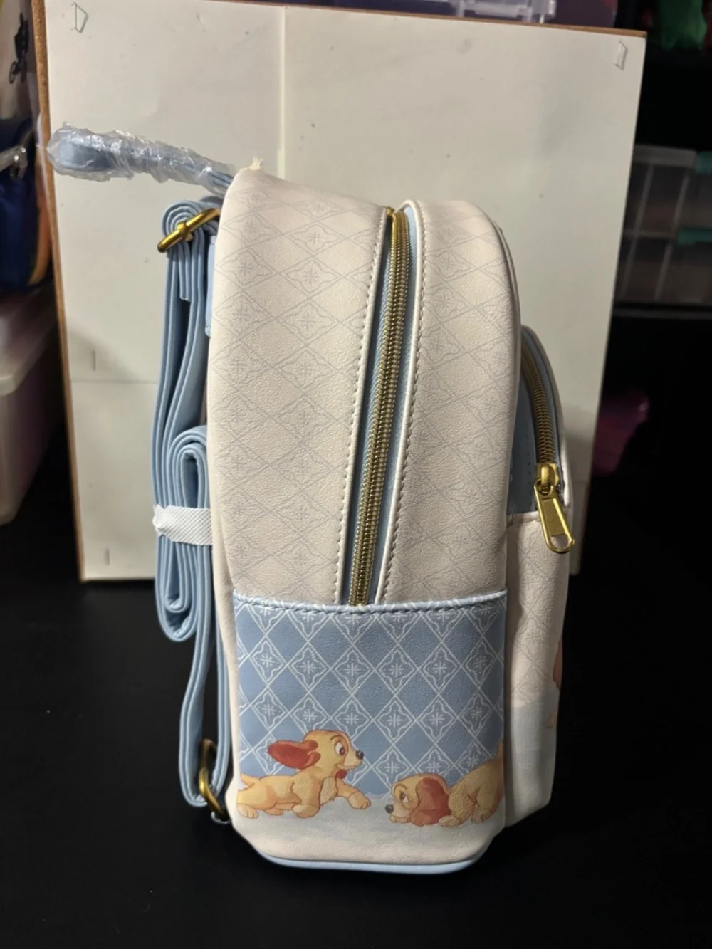 Loungefly Disney Lady And The Tramp Puppies Mini Backpack